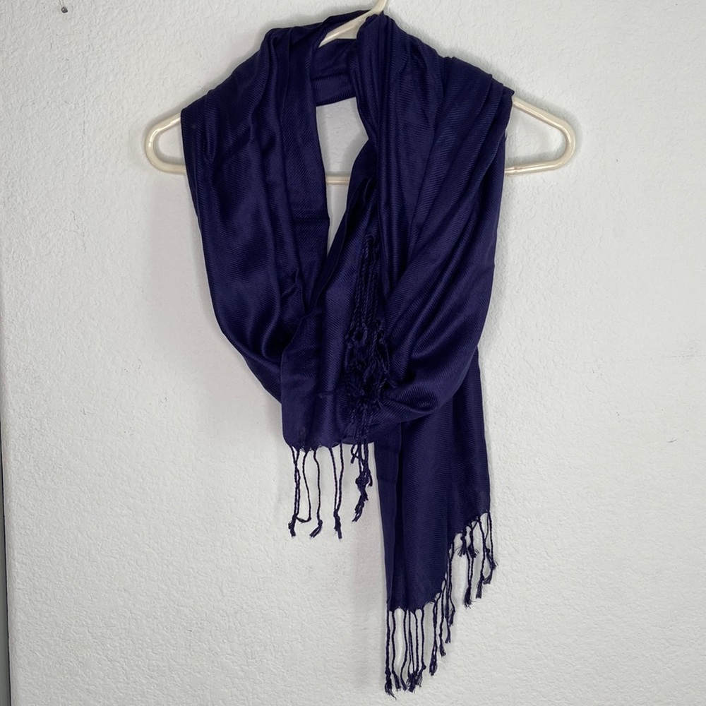 Blue Scarf